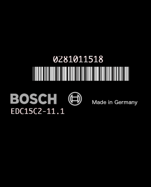 ECU 0281011518 BOSCH
