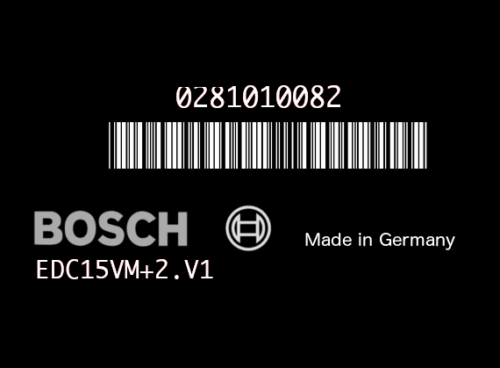 Fichero ECU 0281010082 BOSCH