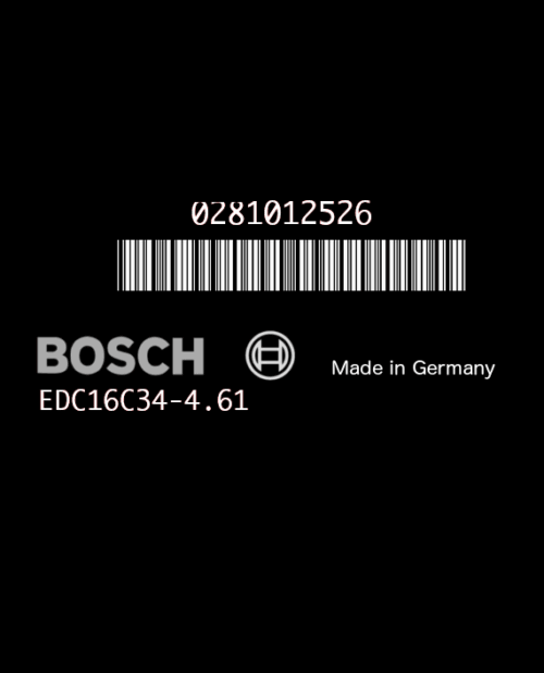 Fichero Bosch ECU 0281012526
