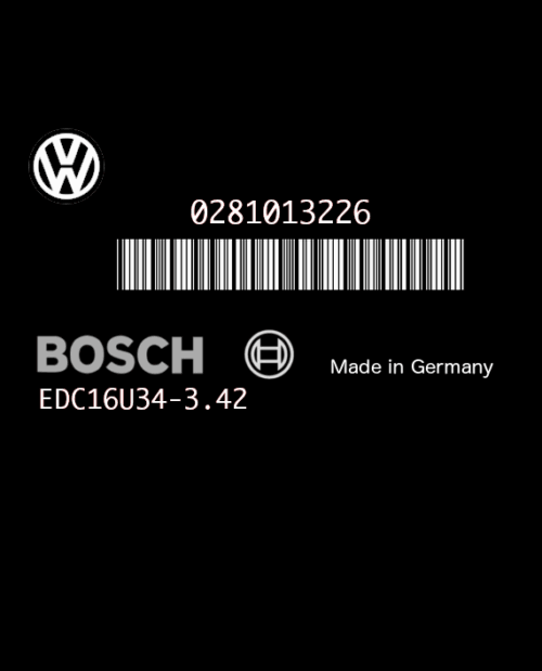 Fichero ECU 0281013226 BOSCH