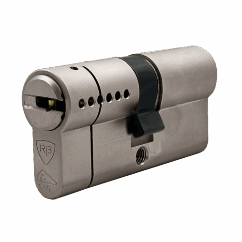 Cilindro RBLOCK KEYLOCKX con protección anti-impressioning, antibumping, antitaladro y antiextracción