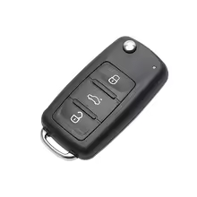 Carcasa llave 3 botones compatible con SEAT, VW, Audi y Skoda