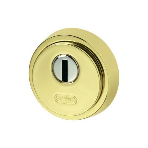 Escudo ABUS RHZS 222 acabado latonado brillo