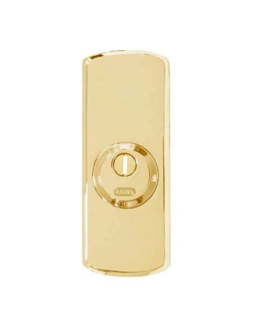 Escudo de seguridad ABUS RHZS 524 en acabado latonado brillante