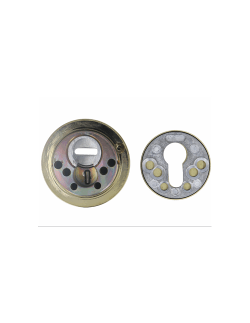 Piezas interiores del escudo Disec ROK BD280 latonado
