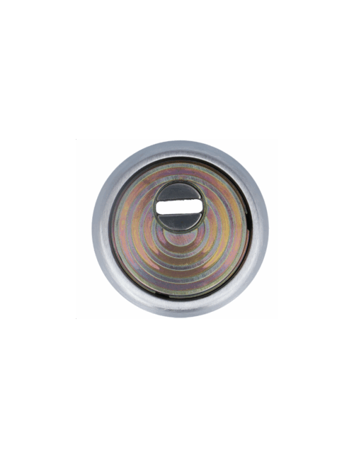 Escudo Disec ROK BD280 frontal cromado abierto
